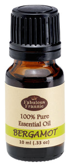 Fabulous Frannie Bergamot 100% Pure, Undiluted Essential Oil Grade - 10 ml (.33oz)