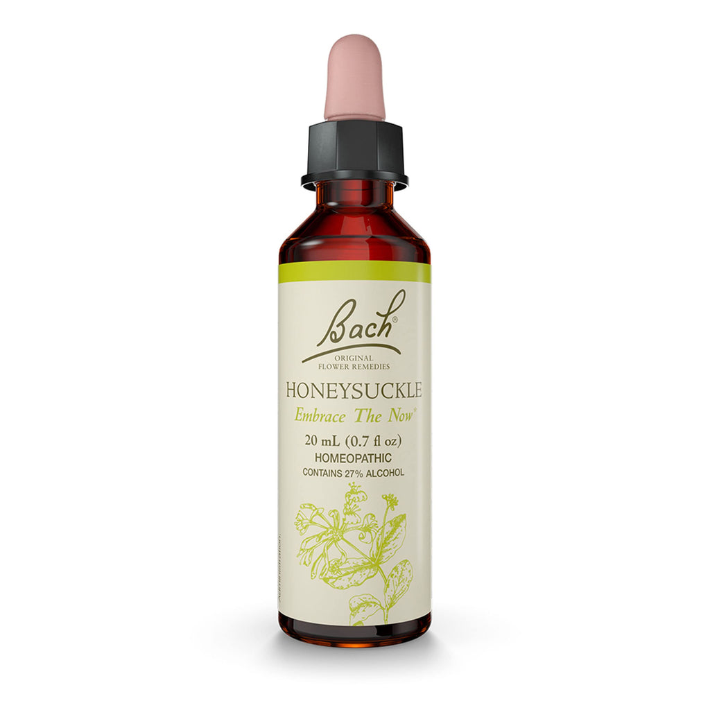 Bach Original Flower Remedies, Honeysuckle for Embracing the Now, Natural Homeopathic Flower Essence, Emotional Wellness and Str