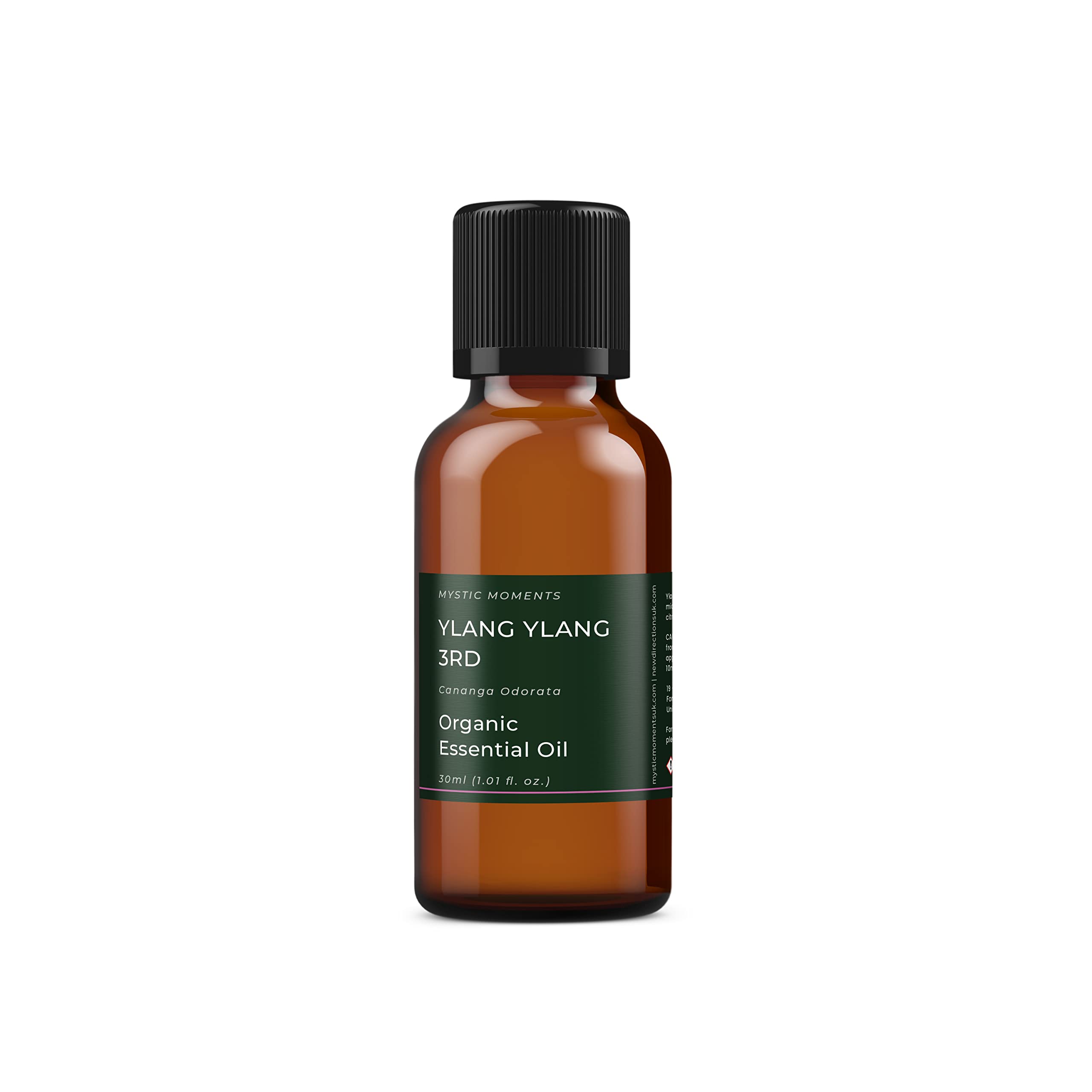 Mystic Moments | Ylang Ylang 3rd Organic Essential Oil - 30ml - 100% Pure