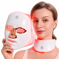 Aesthifae LED Face Mask for Wrinkles, Red Light Therapy for Face, Cordless NIR Red Light Therapy Mask with 7 Light Modes, 426 LE