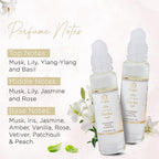 Frabia White Musk Attar Perfume Oil Roll On for Men and Women | Musk, Lily and Rose Fragrance Notes | 12 Hrs Long Lasting, Alcoh