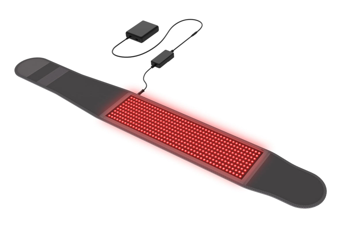 hooga Red Light Therapy Wrap, Infrared Light Belt with 405 HighEfficiency LEDs, Red & NearInfrared LED Device for Back, Neck, 
