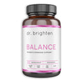 Dr. Brighten Balance - Hormone Balance for Women with Chasteberry and DIM - Targets Hormonal Acne, Period Issues, & PMS - Vegan,