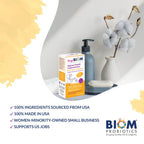 VagiBiom Boric Acid Suppositories with Lactobacillus: Microbiome Flora Balance; Balance and Nourishes Healthy Flora; Paraben-Fre