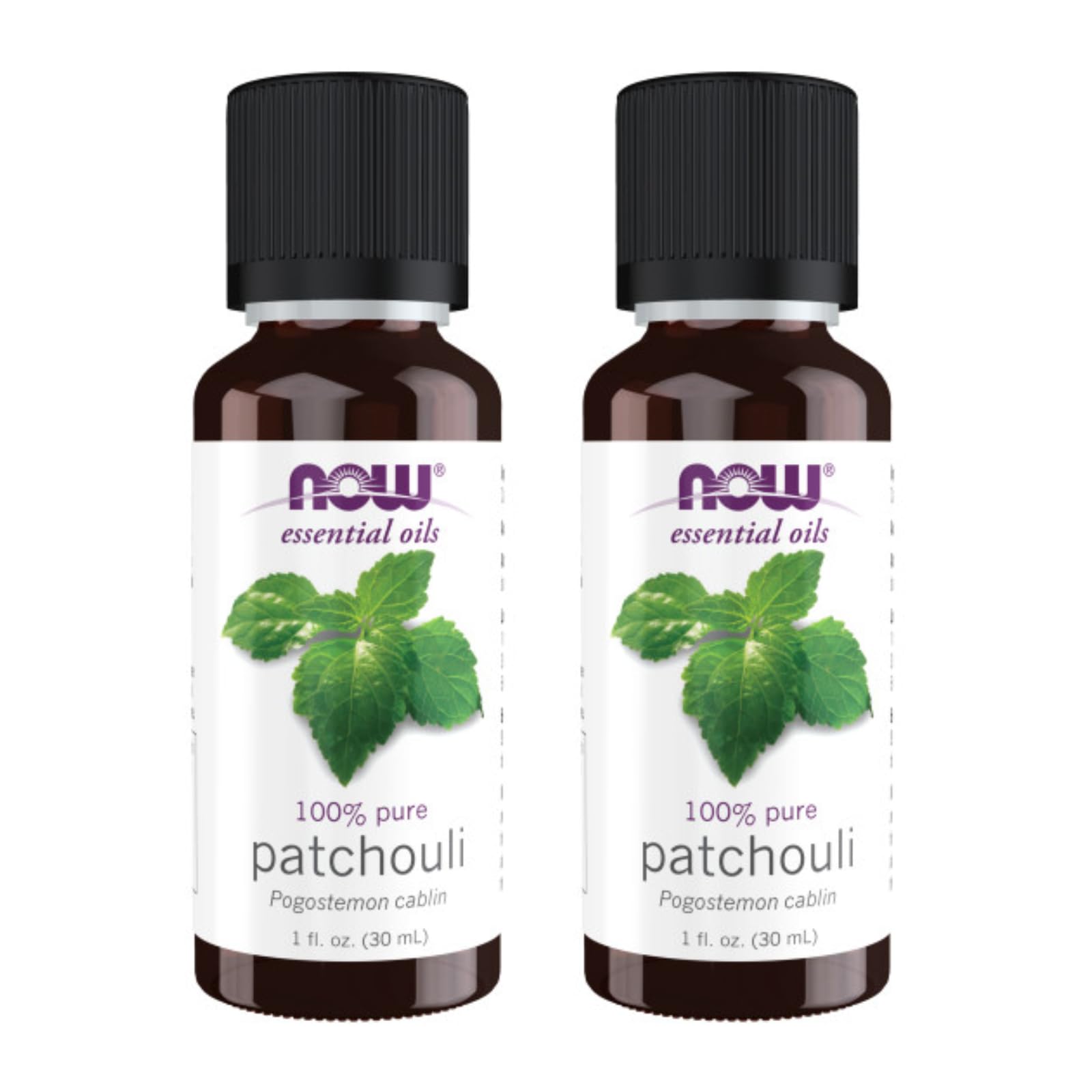 Now Essential Oils, Patchouli Oil, Earthy Aromatherapy Scent, Steam Distilled, 100% Pure, Vegan, Child Resistant Cap, 1-Ounce (2