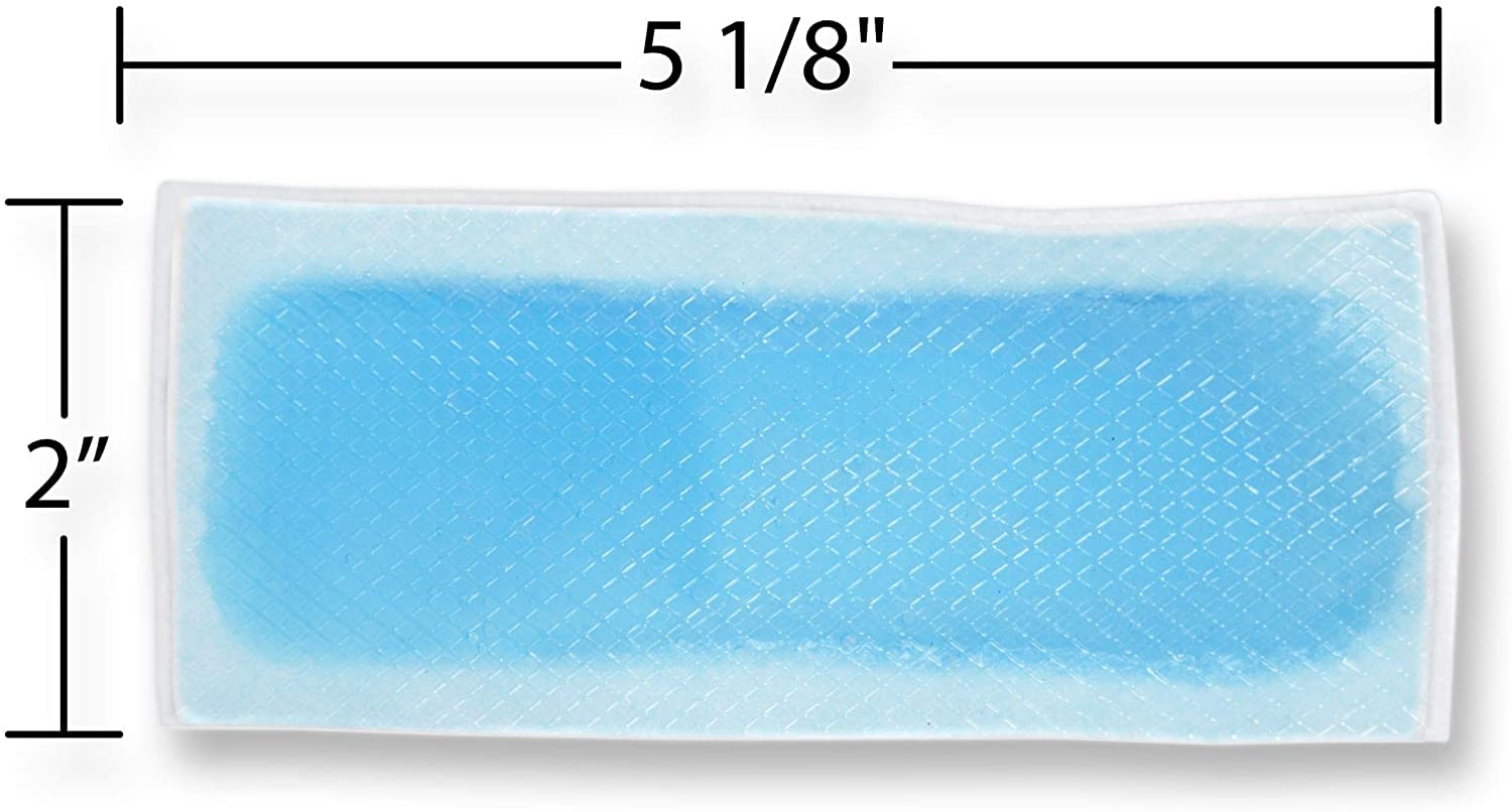 Be Koool Cooling Relief For Migraine Soft Gel Sheets 4 Each (Pack of 12)