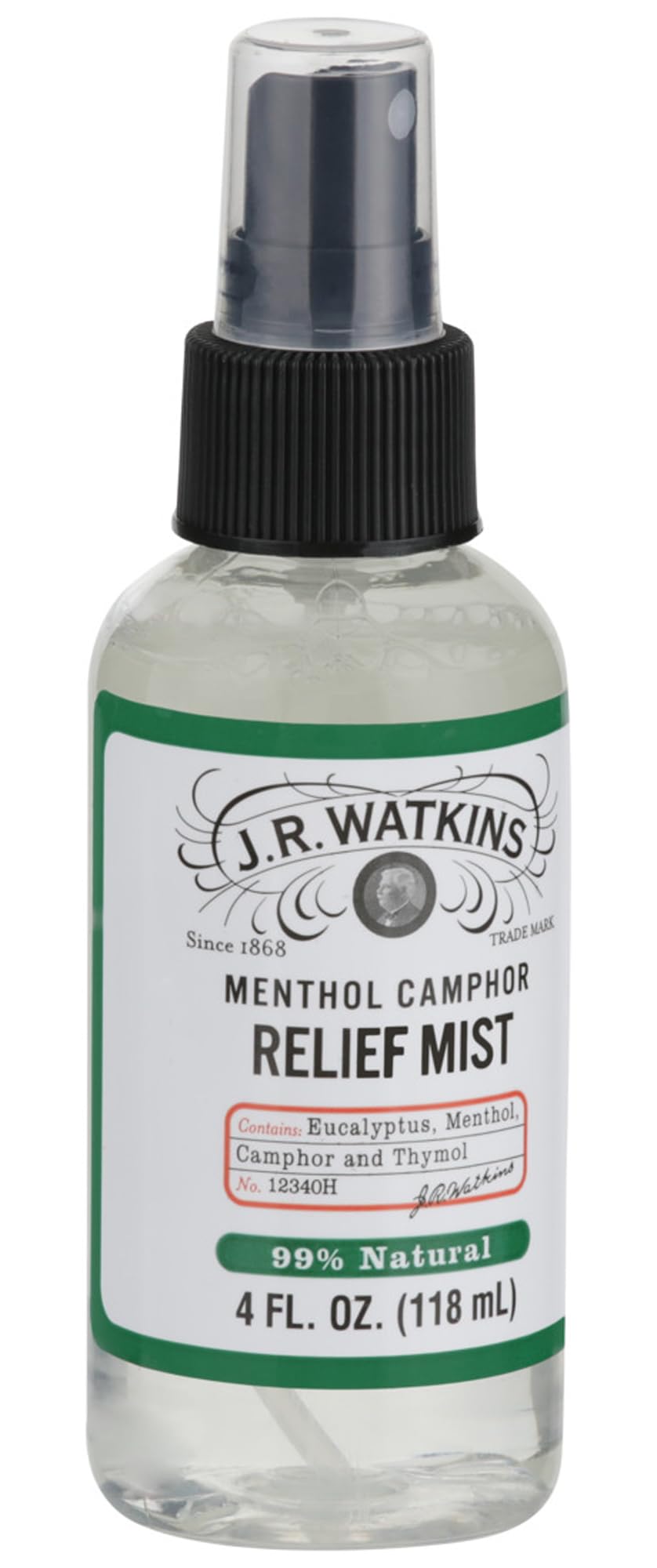 J.R. Watkins: Menthol Camphor Relief Mist, 4 oz (6 pack)