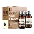 Ustraa Woody Mooch And Beard Oil  2 X 35Ml  Shine, Nourishment & Pleasant Fragrance For Beard | No Paraben | Cedar Wood Essent