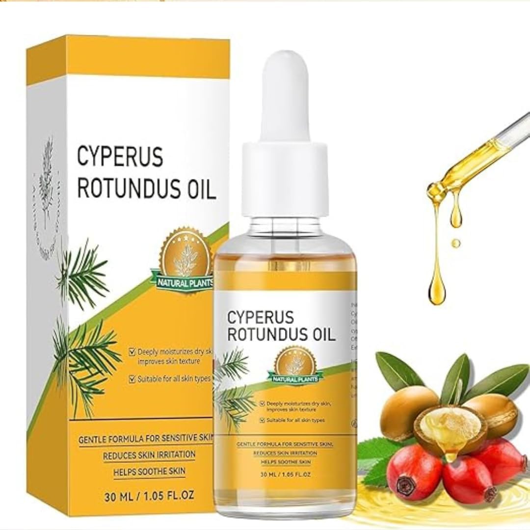 VITAMASH Cyperus Rotundus Cream OIl for Skin & Hair Care | Botanical Cream for Smooth Skin Appearance | Gentle & Lightweight For