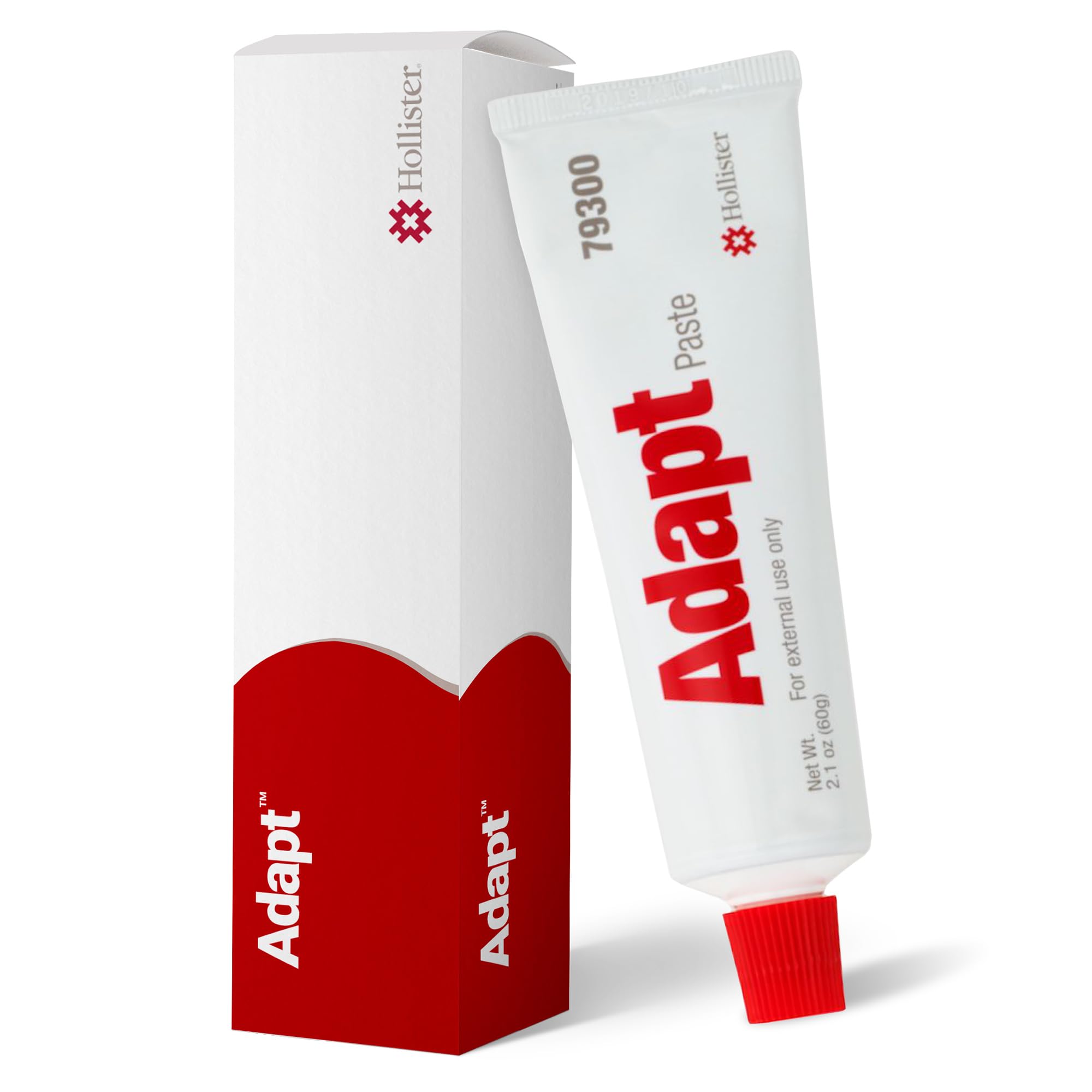 Hollister 79300 Adapt Skin Barrer Paste, 2.1 oz Tube, 1 Pack - Ostomy Paste, Ostomy Supplies, Prevent Ostomy Leakage