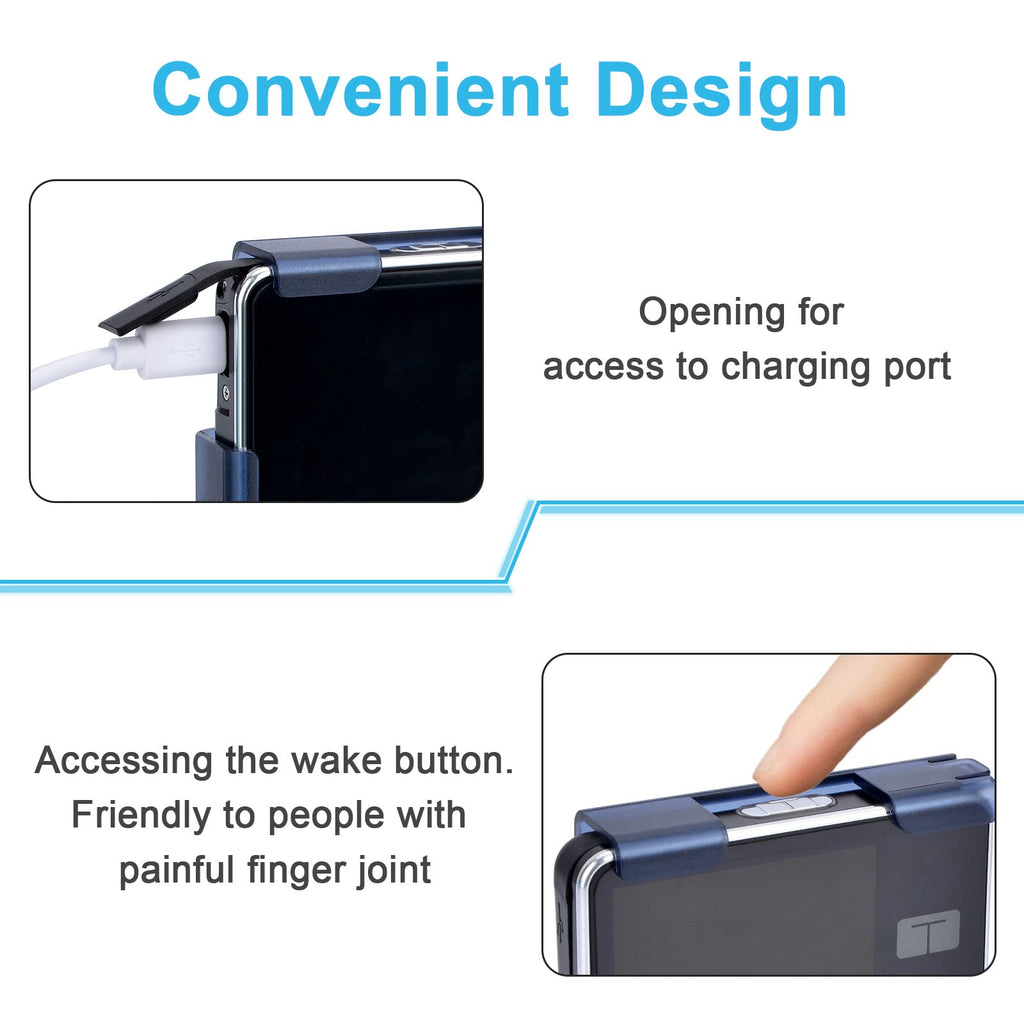 iGuerburn 360 Rotating Case for Tandem tslim X2, Insulin Pump Holder for t Slim/t:Slim G4, t: Holster Belt Clip Not Easy Fall &