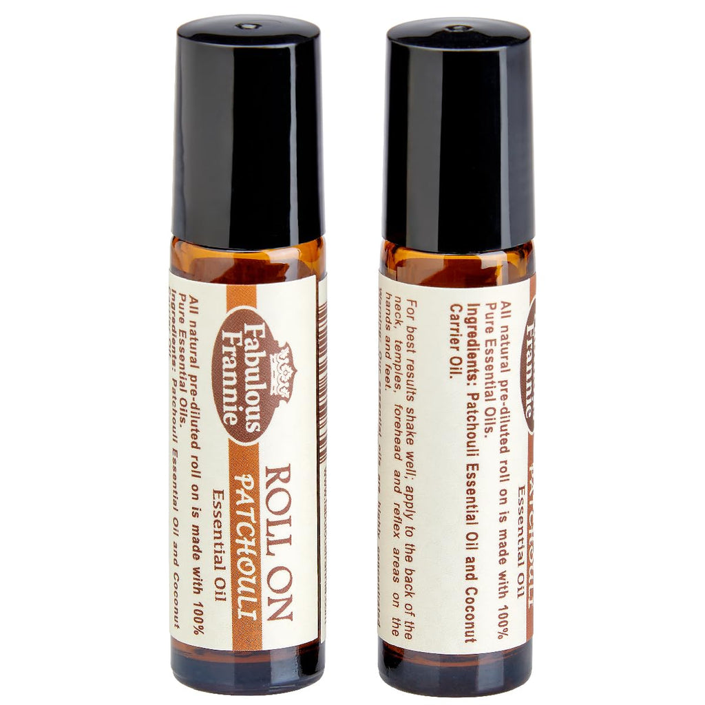 Fabulous Frannie Patchouli Essential Oil Roll-On 10 ml Made with Pure Essential Oils
