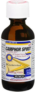Humco Camphor Spirit USP 2 oz (Pack of 4)