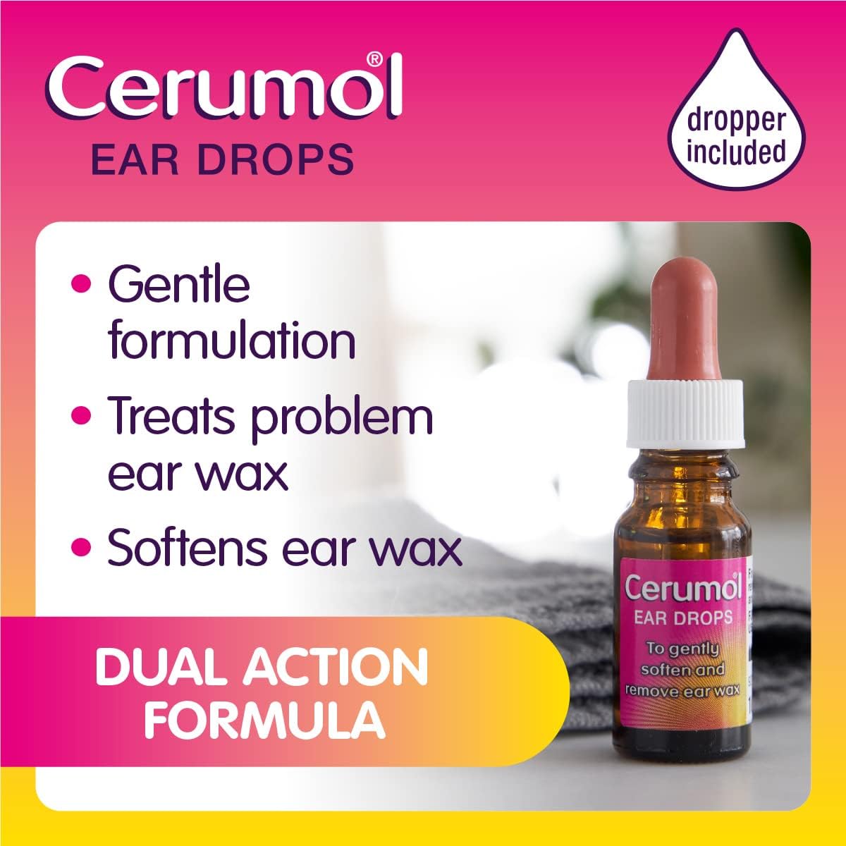 Cerumol Ear Drops, 10 ml