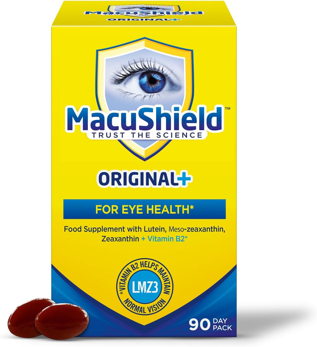 MacuShield Original+ Eye Health Supplement 90 Capsules