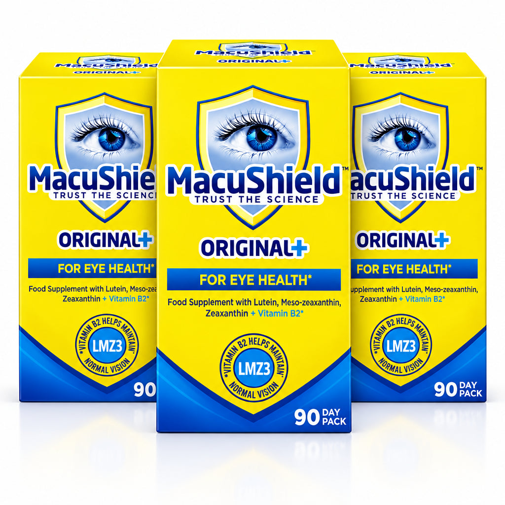 MacuShield Original+ Eye Health Supplement 90 Capsules