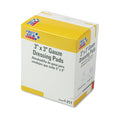 First Aid Only I211 Gauze Dressing Pads 3-Inch x 3-Inch 10/Box