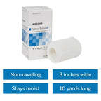 McKesson Unna Boot with Zinc Oxide, Non-Sterile, 3 in x 10 yd, 1 Roll, 12 Packs, 12 Total