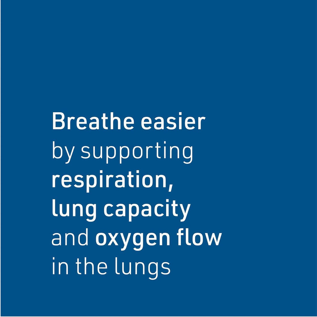 Lung, Bronchial & Sinus Health by Natural Factors, Natural Supplement for Respiratory Health and Easy Breathing, 90 Tablets
