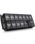 Sukuos Weekly Pill Organizer 7 Day 2 Times a Day, Quick Fill Daily Pill Box (AM PM), Extra Large Pill Cases for Vitamin/Fish Oil