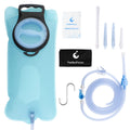 TopQuaFocus Home coffee Enema Bag kit with 65FT Silicone Tube Portable Enema Bag for Men Women colon cleansing