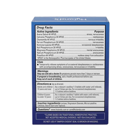 Hylands 100 Count, Older Version, Packaging May Vary, Calms Forte, pack of 3