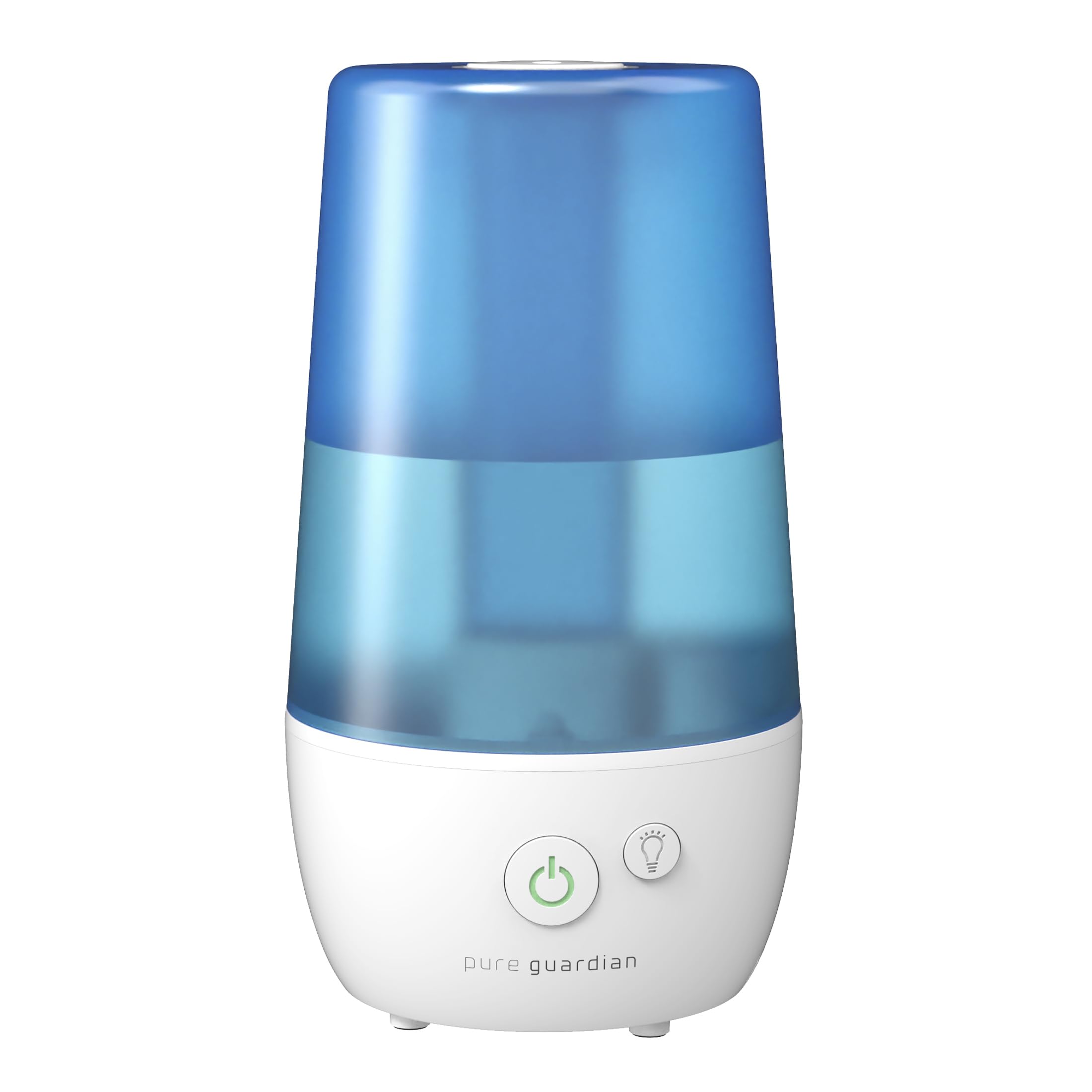 PureGuardian H965AR Ultrasonic Cool Mist Humidifier, 70 Hrs. Run Time, 1 Gal. Tank Capacity, 320 Sq. Ft. Coverage, Small Rooms, 