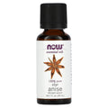 NOW Essential Oils, Anise Oil, Balancing Aromatherapy Scent, Steam Distilled, 100% Pure, Vegan, Child Resistant Cap, 1-Ounce