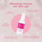 Intimina Intimate Accessory Cleaner - Non-Toxic Menstrual Cup Cleaner