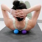 Massage Lacrosse Balls for Myofascial Release, Peanut Massage Ball, Mobility Ball for Physical Therapy - Deep Tissue Massage Too