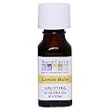 Aura Cacia Lemon Essential Oil Balm, 0.5 Ounce