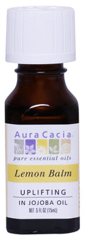 Aura Cacia Lemon Essential Oil Balm, 0.5 Ounce