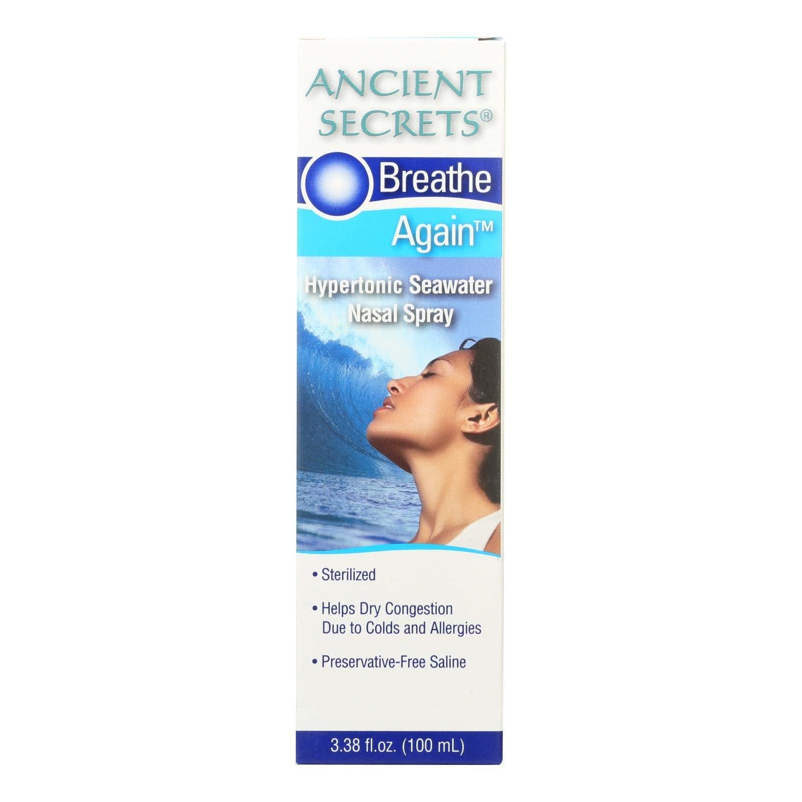 Ancient Secrets Breath Again Nasal Spray (1x3.38 Oz)