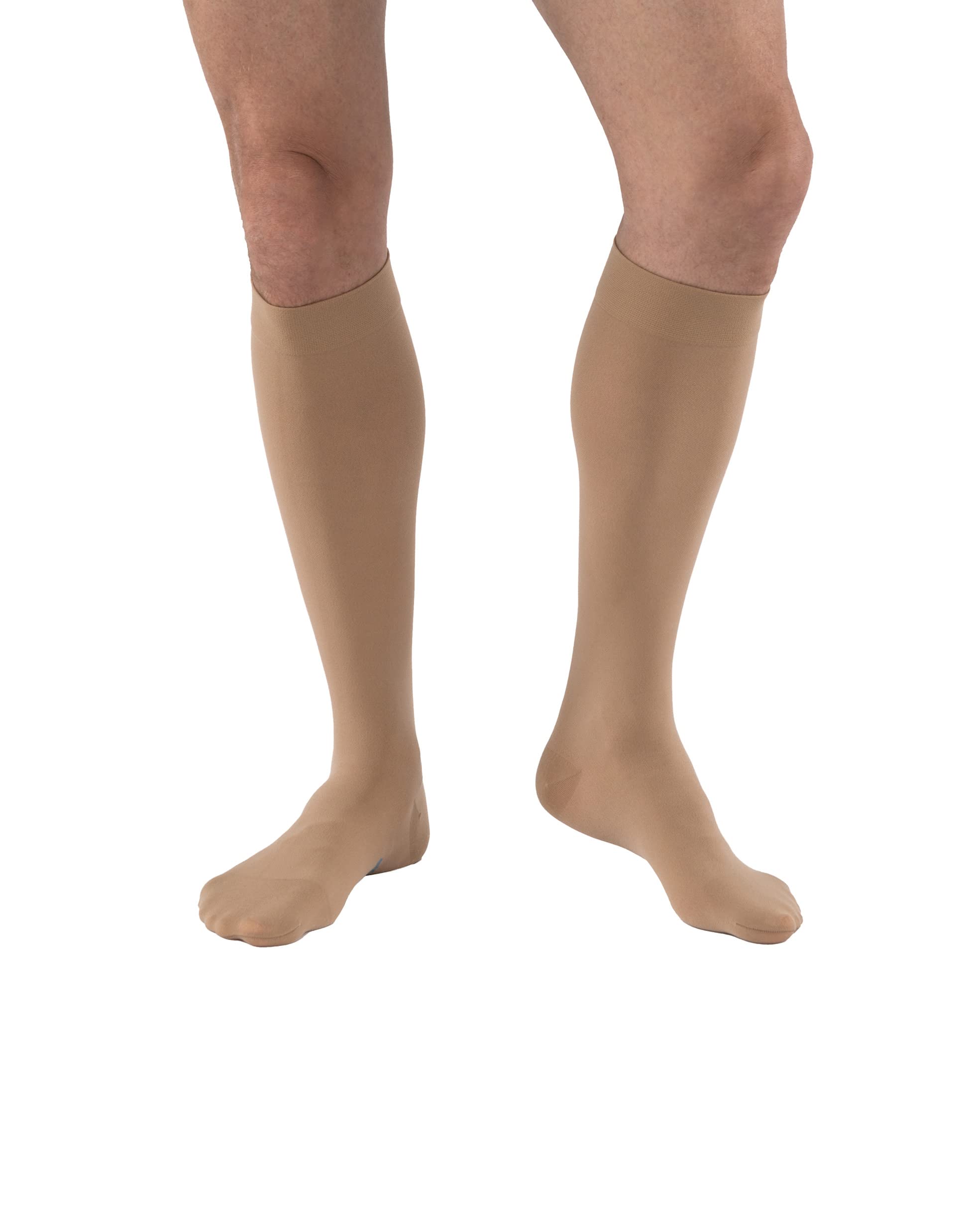 JOBST Relief 20-30 mmHg Compression Stockings, Knee High, Closed Toe, Beige, Large