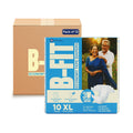 BFit Economy Adult Diaper Xl Size Tape Style | 120 Count (XLarge) | Waist 35.43  65.35 Inch | Refastenable Tapes, Cottony Com