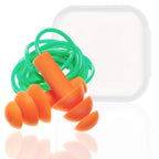 Bememo 6 Pairs Silicone Ear Plugs Noise Cancelling Reusable Corded Waterproof Earplugs Sound Blocking Hearing Protection for Sle