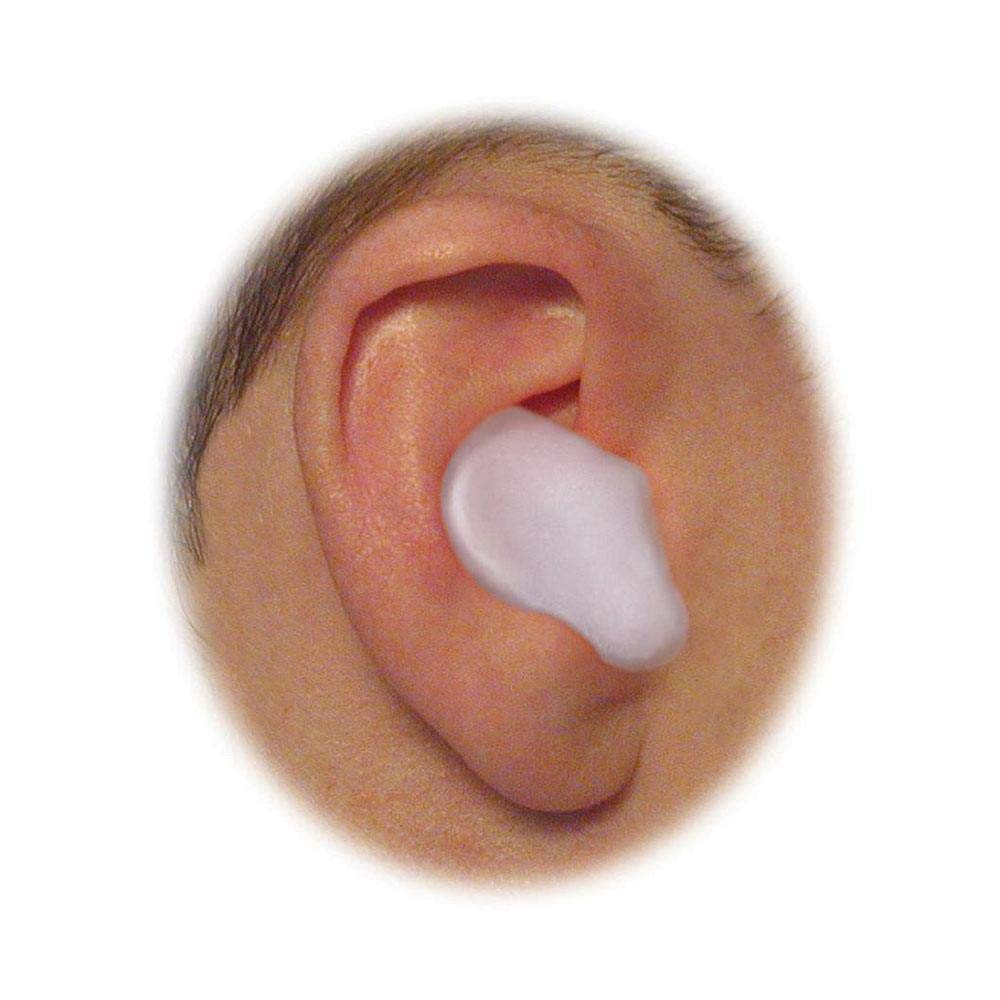 Macks Pillow Soft Silicone Earplugs, 2 Pair - The Original Moldable Silicone Putty Ear Plugs for Sleeping, Snoring, Swimming, Tr