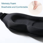 Tim & Tina 3D Sleep Eye Mask Blindfold for Men Women Sleeping Mask Light Blocking Soft Covers for Travel Nap Yoga Adjustable Str