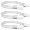3 Packs Replacement Short Hose for N20, Reduce Air Leaks & Noisy Sound, Included 3 PCS of Short Tubes, Quick-Release Elbows and 