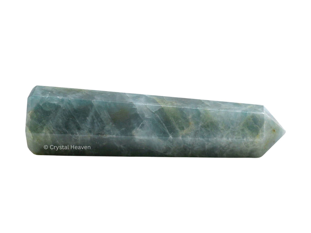 Crystal Heaven Certified Aquamarine Crystal Tower Obelisk Point For Chakra, Healing & Balancing-Aaa Grade Original Certified Gem