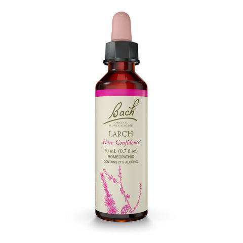 Bach Original Flower Remedies, Larch for Confidence, Natural Homeopathic Flower Essence, Holistic Wellness and Stress Relief, Ve