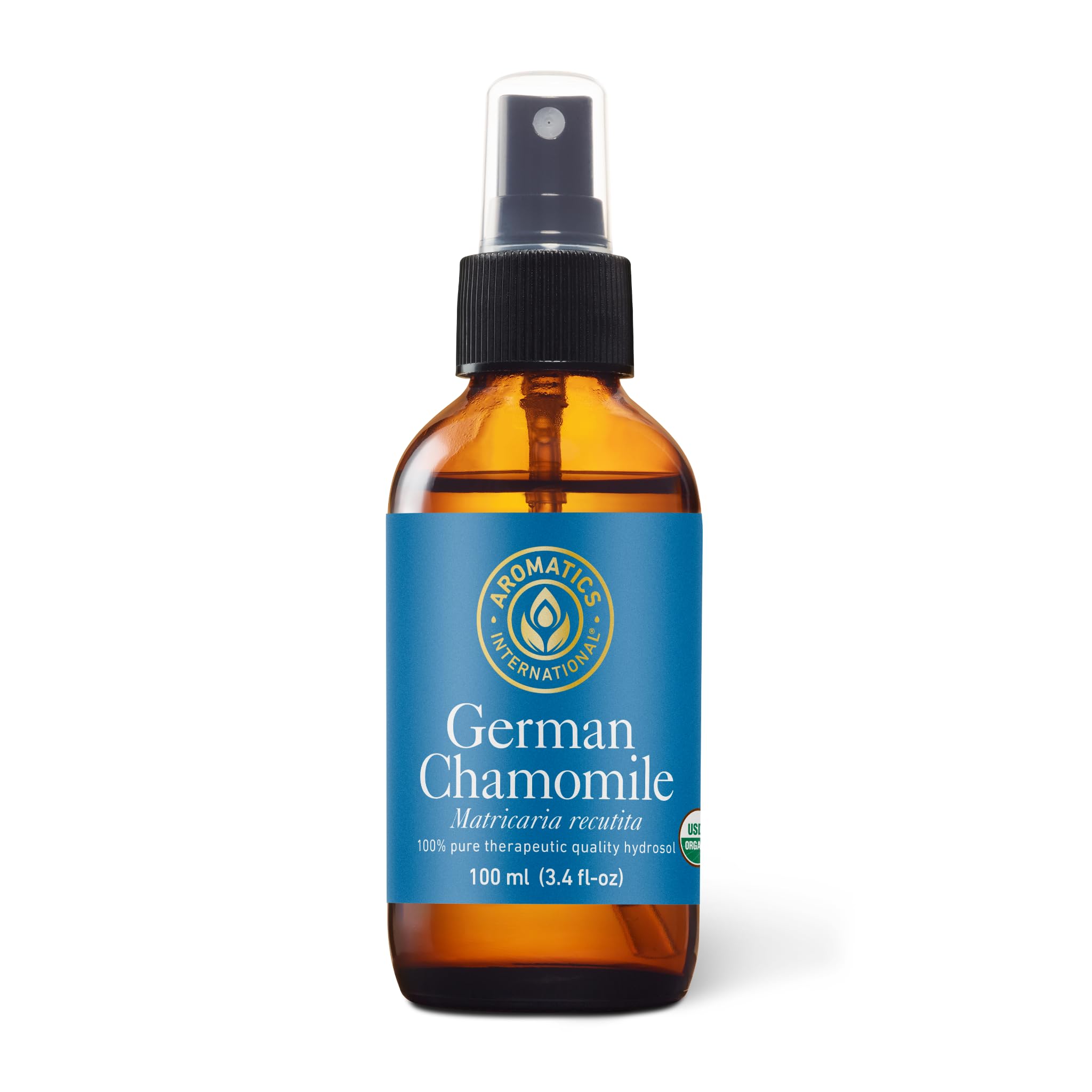 Aromatics International German Chamomile Hydrosol 100ml | Soothing Aromatic Spray for Home