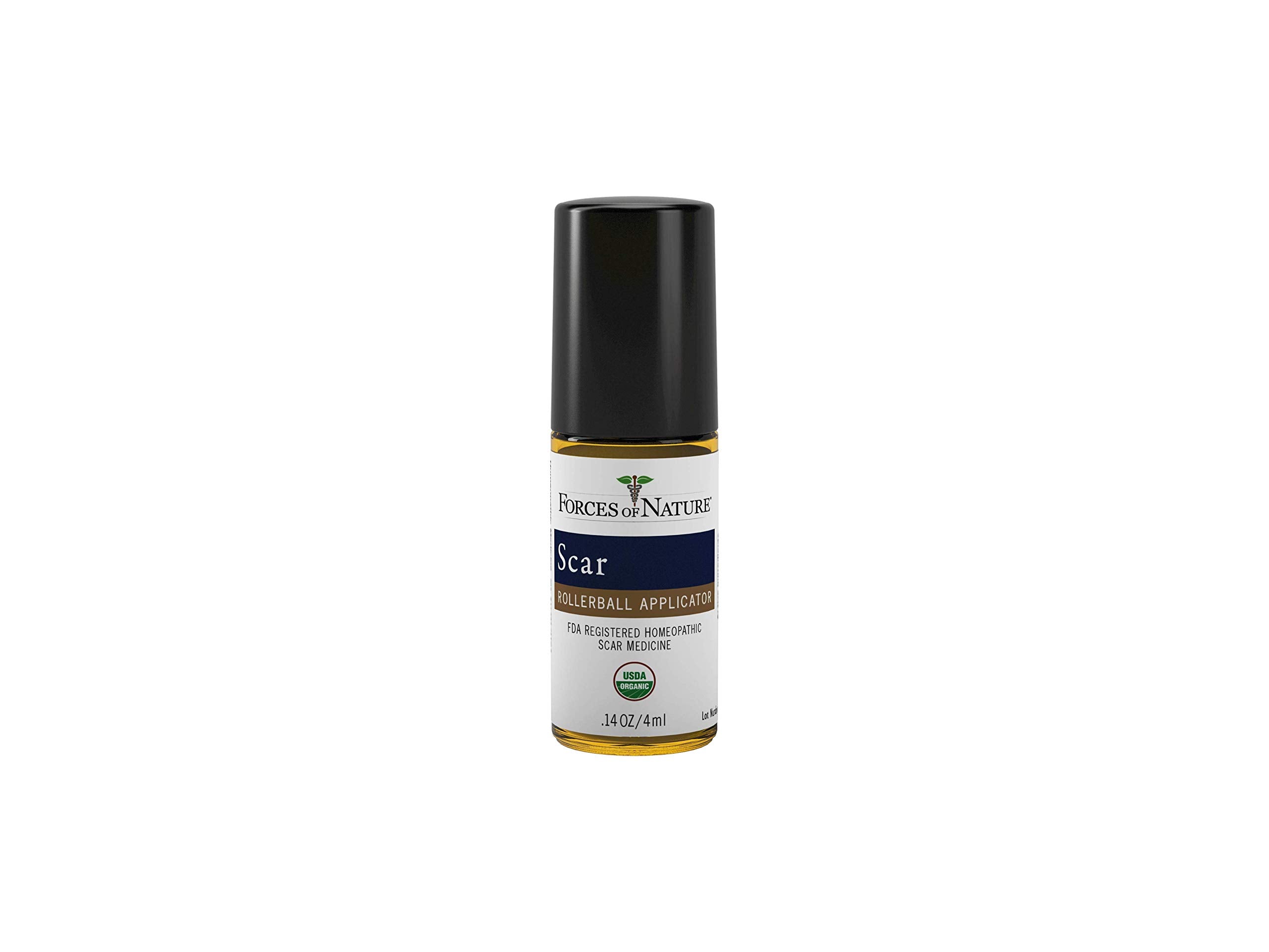 Forces Of Nature, Medicine Scar Control Rollerball Organic, 0.14 Fl Oz