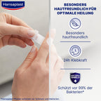 Hansaplast Sensitive Plasters (20 Strips), Skin-Friendly and Hypoallergenic Wound Plasters with Bacteria Shield & Secure Adhesio