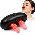 Red Light Nasal Therapy Device for Daily Comfort  Portable LED Nose Lamp with 3 Brightness Modes, Auto ShutOff, Lightweight fo