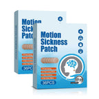 ZLYDG Motion Sickness Patch, 72 PCS Sea Sickness Patch for Cruise,Dizziness Resulted from Travel of Cars, Ships, Airplanes (1 Bo