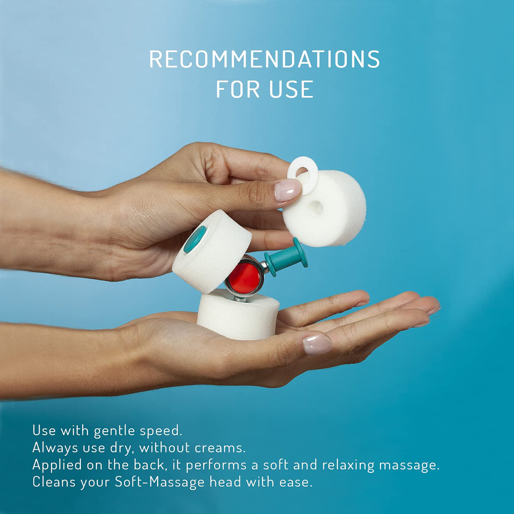 glo Soft-Massage Head | Anti-Cellulite Professional Massager | Skin Smooth and Wrinkle Free | to Massage Away Toxins | Can Help