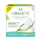 Organyc New and Improved 100% Certified Organic Cotton Inside and Out Overnight Feminine Pads, Heaviest Flow, Super Absorbency 2
