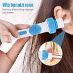 SenyaJumf Earsavvy Ear Wax Removal Tool, Silicone Earwax Removal Tools, Electric Vacuum Ear Wax Suction Kit, Gentle Power Suctio
