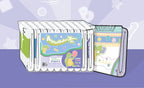 ABUniverse AlphaGatorz Adult Diapers (Pack of 10) (Extra Large)